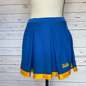 NWT Third Street UCLA Blue Yellow Cheerleading Skirt 14